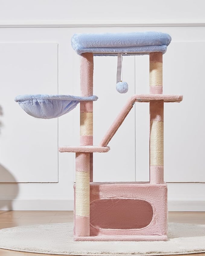 Taoqimiao Cat Tree, 38.5-Inch Cat Tower - Image 8