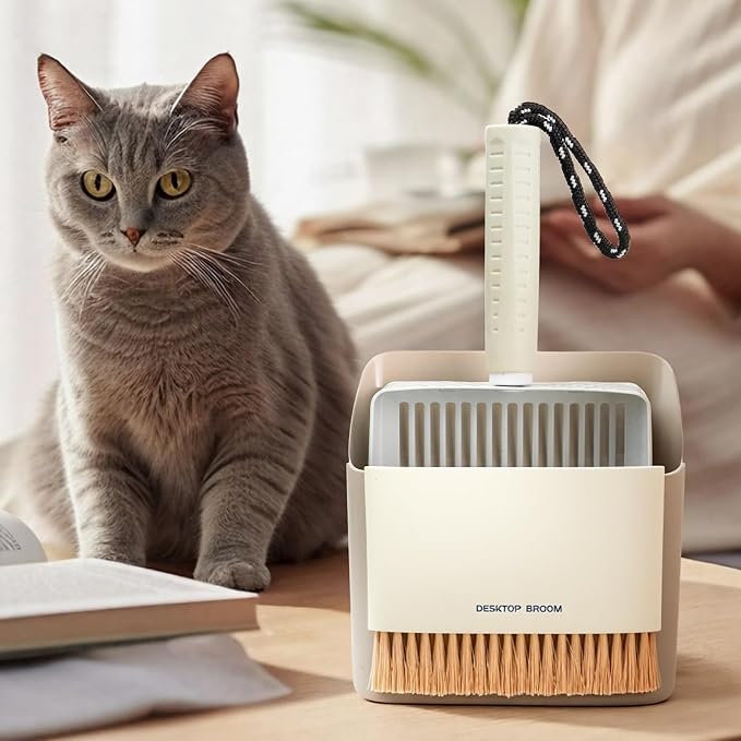 Metal Cat Litter Scooper with Holder, Stainless Steel Metal Litter Scoop - Image 8