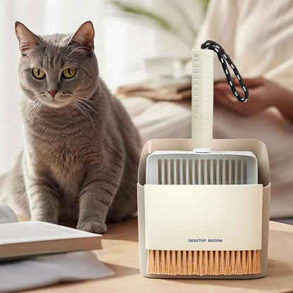 Metal Cat Litter Scooper with Holder, Stainless Steel Metal Litter Scoop - Image 8