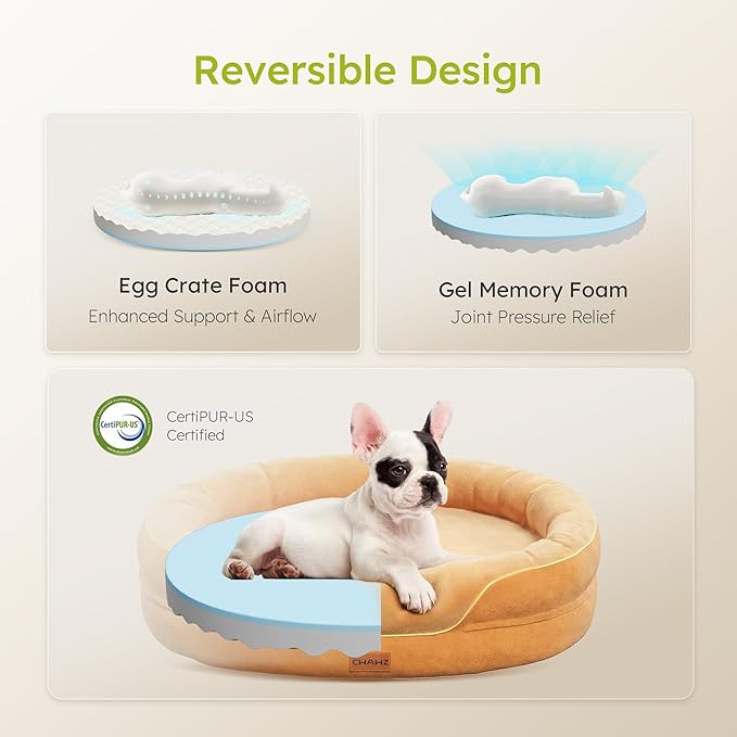 Large Orthopedic Dog Bed, 36 in. Dog Bed - Image 3