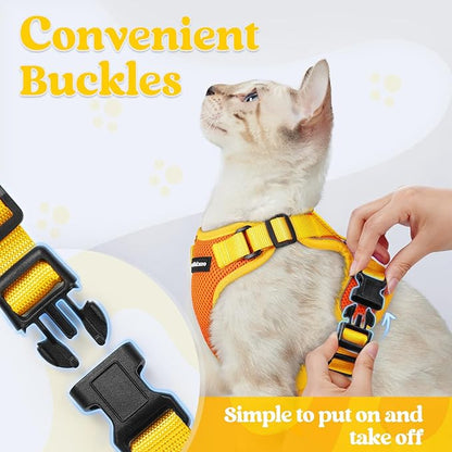 rabbitgoo Cat Harness and Leash Set, Escape Proof Soft Adjustable Vest Harnesses - Image 2
