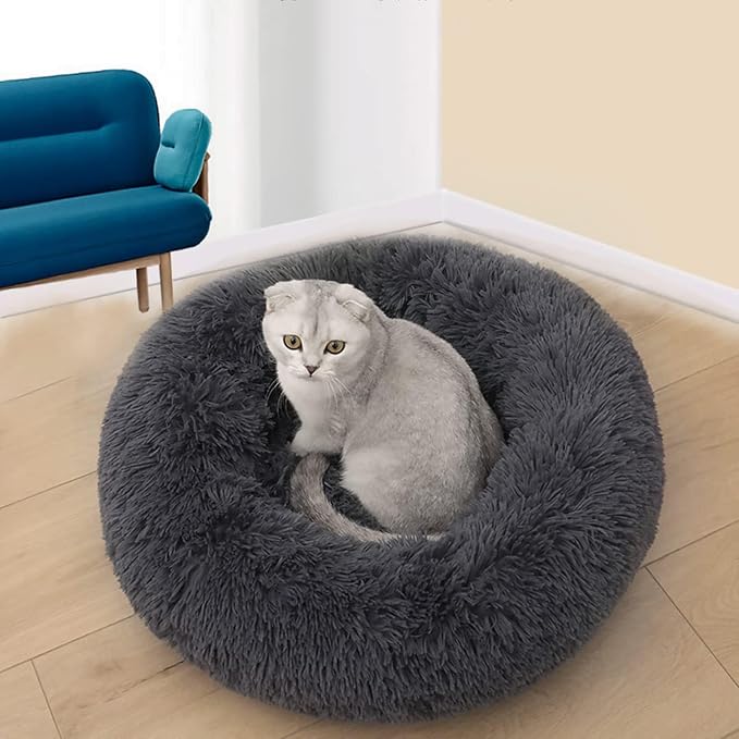 Nisrada Cat Beds for Indoor Cats, 15.7 Inch Dog Bed for Small Melium Large Dogs - Image 7