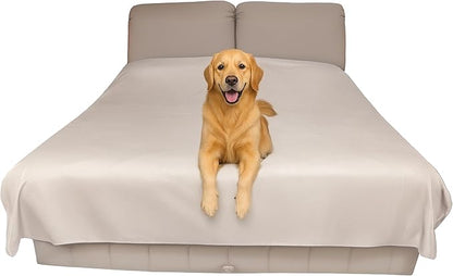 SILLY LEGACY Thin Reversible Waterproof Protective Bed Cover, by SILLYLEGACY