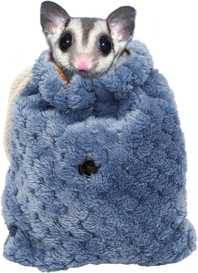 Sugar Glider Bonding Pouch Carrier Bag, Small Animals Sleeping Pouch Bag by Dnoifne