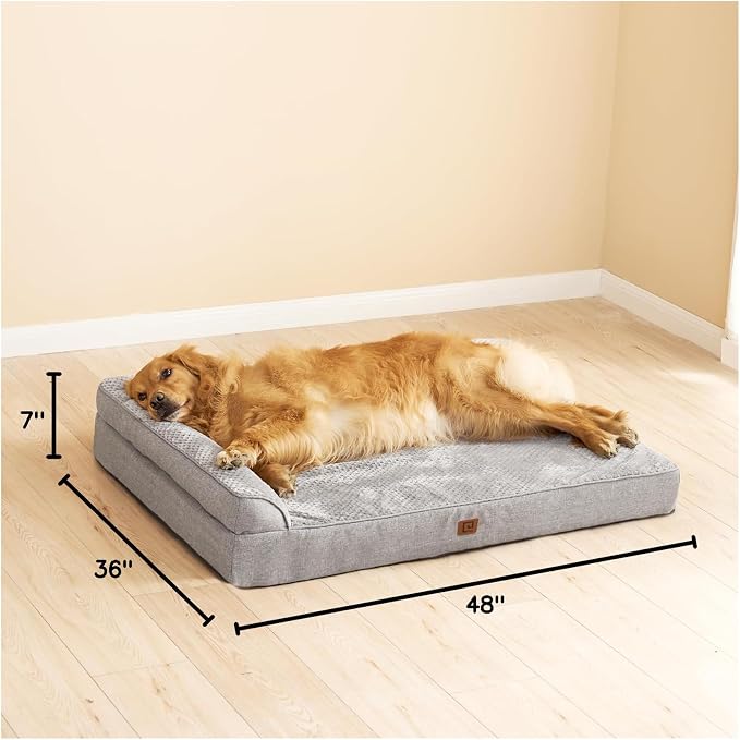 EHEYCIGA XXL Dog Bed Memory Foam, Orthopedic Giant Dog Bed Jumbo - Image 10