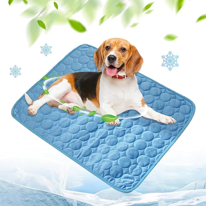 Dog Cooling Mat, Pet Cooling Mats, Summer Cool Pads Pet Mat Outdoor by Unknown