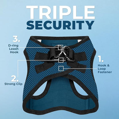Best Pet Supplies Voyager Step-in Air All Weather Mesh Harness and Reflective - Image 2