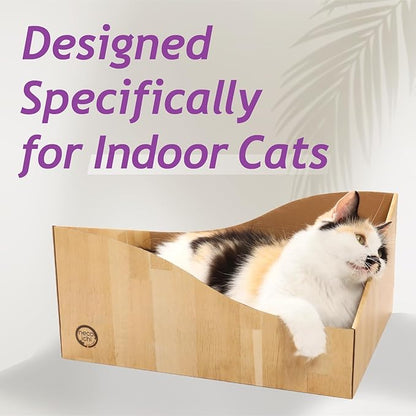Hideaway Cat Scratcher Box for Indoor Cats - Image 2