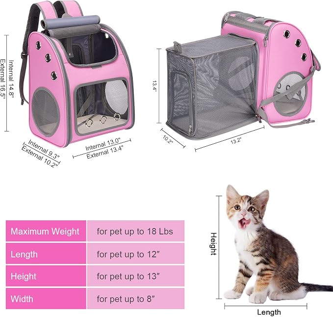 Expandable Pet Carrier Backpack - Image 2