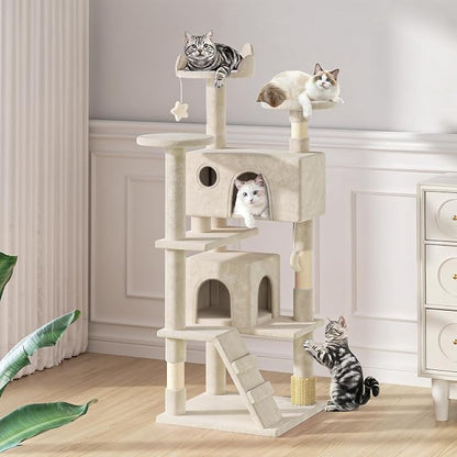 MoNiBloom 54 Inch Cat Tree Tower - Image 3