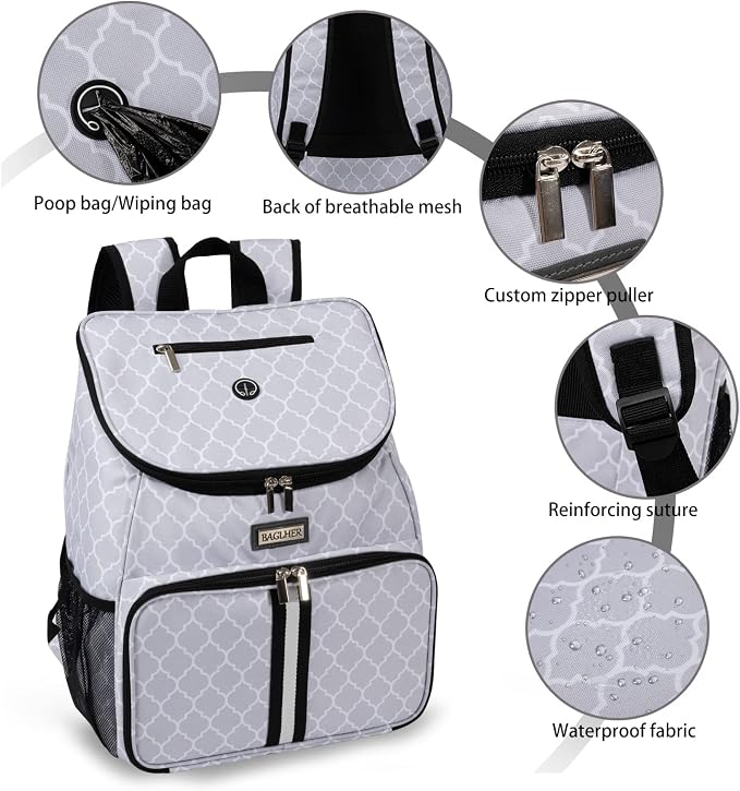 BAGLHER丨Dog Travel Bag, Airline Approved Pet Supplies Backpack, Dog Travel - Image 5