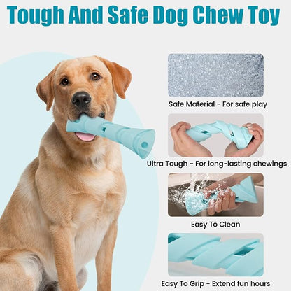 Interactive Dog Puzzle Toy for Boredom, Rubber Chew Toy Teething Toy to Keep - Image 10