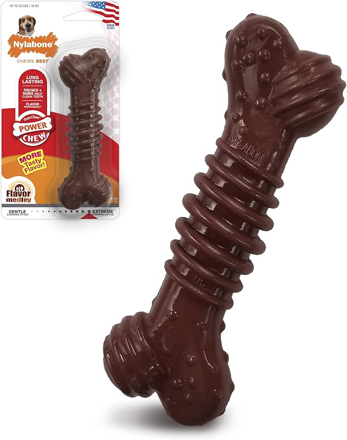 Nylabone Groove Bone Power Chew Toy - Image 12