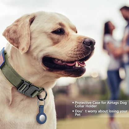 DAGANXI Tactical Dog Collar, Adjustable Military Training Nylon Dog Collar - Image 2