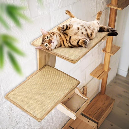 Cat Wall Shelves, Wall Mount Adult Cat Tree - Image 6