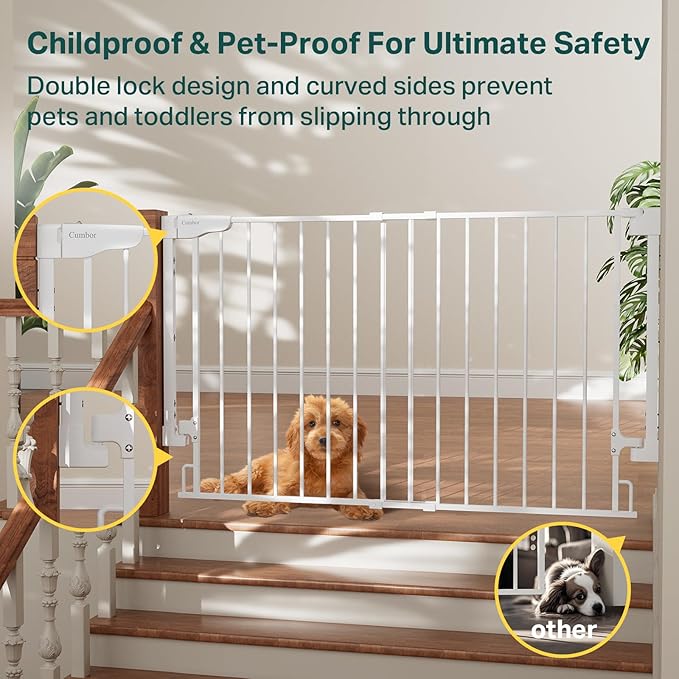 Cumbor Expandable 31.6-48" Baby Gate - Image 6