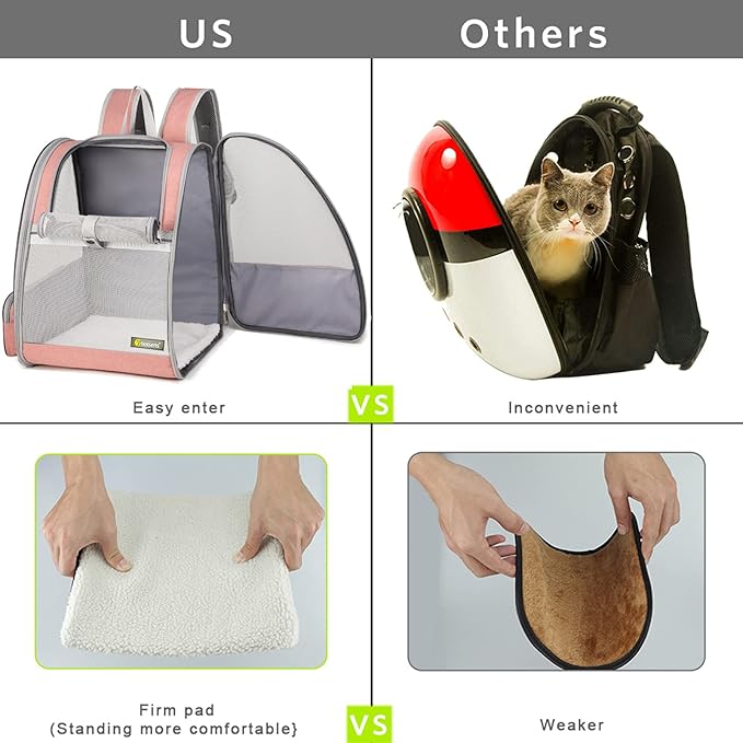 Texsens Innovative Traveler Bubble Backpack Pet Carriers - Image 5