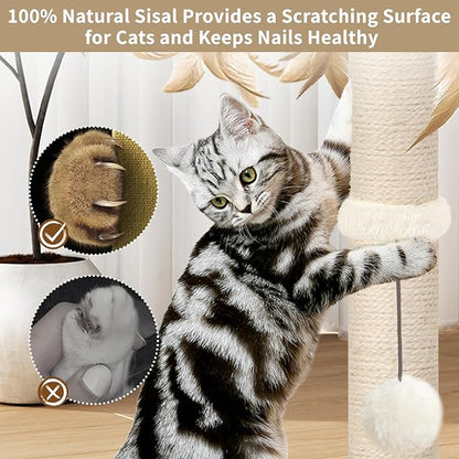 Cat Scratching Post, Scratcher Tree Tower - Image 5