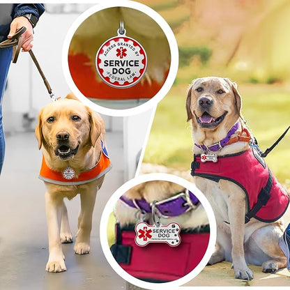 Engraved Personalized Service Dog Tag - Image 6