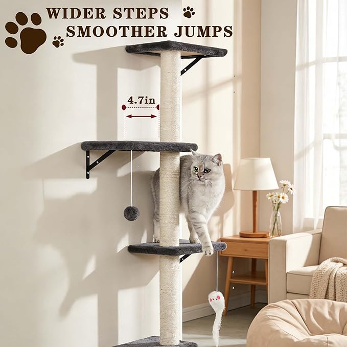 ANWA 5-in-1 Cat Wall Shelves - Image 4