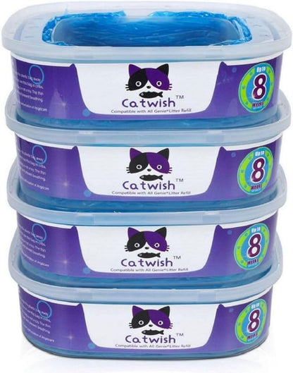 Cat Litter Refills Bags 4 Pack Enhanced Odor Control Litter Refills Compatible by Unknown