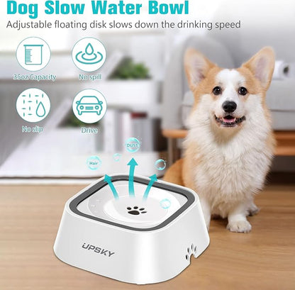 UPSKY No-Slip Slow Drinking Bowl - Image 5