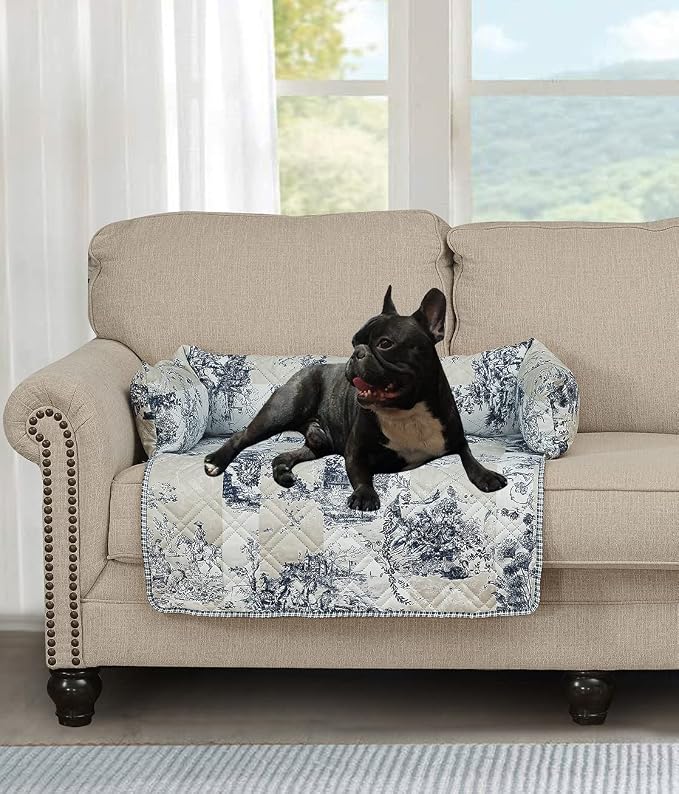 Brilliant Sunshine Quilted Calming Dog Bed Mat, Removable Washable Cover by BrilliantSunshine