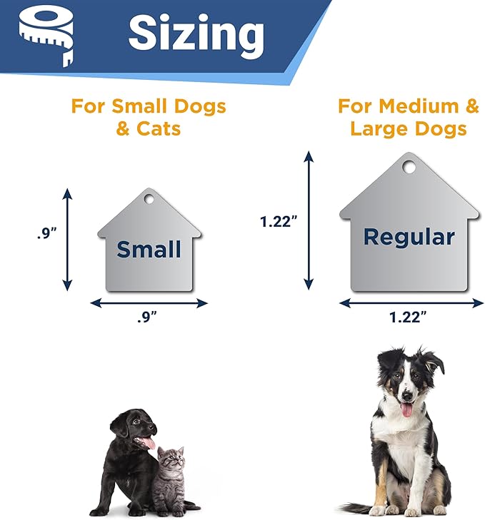 GoTags Stainless Steel Pet ID Tags, Personalized Dog Tags and Cat Tags - Image 5