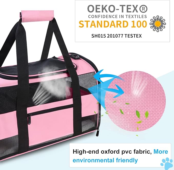 Cat Carrier Pet Carrier Airline Approved - Image 4