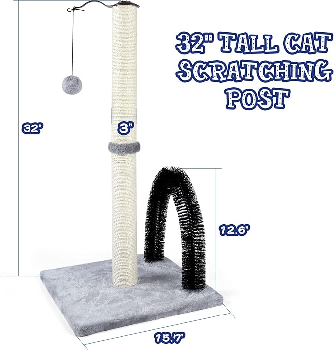 ANWA Tall Cat Scratching Post - Image 2