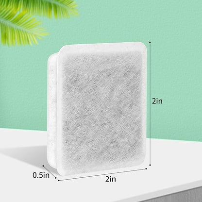 Pet Fountain Charcoal Water Filter Replacement, Dog Cat Water Bowl Filter Pet - Image 2
