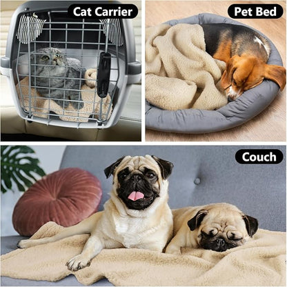 furrybaby 1 Pack 2 Puppy Blankets - Image 6