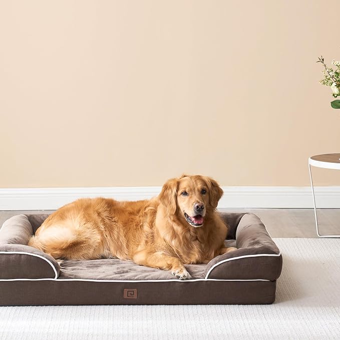 EHEYCIGA Orthopedic Dog Bed for Medium Dogs, Waterproof Memory Foam Medium Dog - Image 8