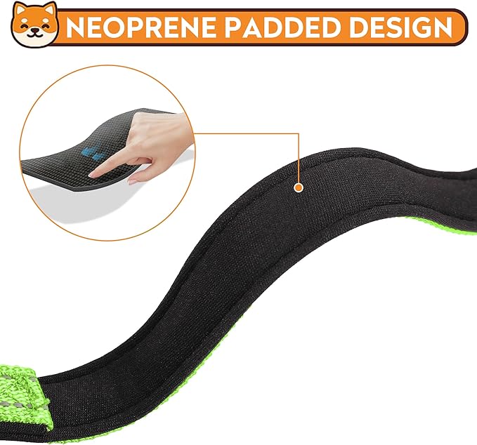 Reflective Dog Collar, Adjustable Soft Neoprene Padded Nylon Pet Collars - Image 4