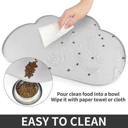Ptlom Dog Food Mat Anti-Slip Dog Bowl Mats - Image 6