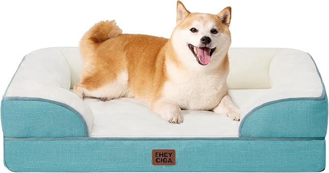 EHEYCIGA Orthopedic Dog Beds for Large Dogs, Waterproof Memory Foam Large Dog by EHEYCIGA