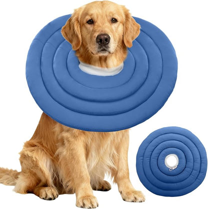 IDOMIK Dog Recovery Collar, Waterproof Soft Dog Cone After Surgery, Comfy by IDOMIK