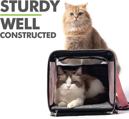 EXPAWLORER Large Cat Carrier Dog Carriers Soft - Image 5