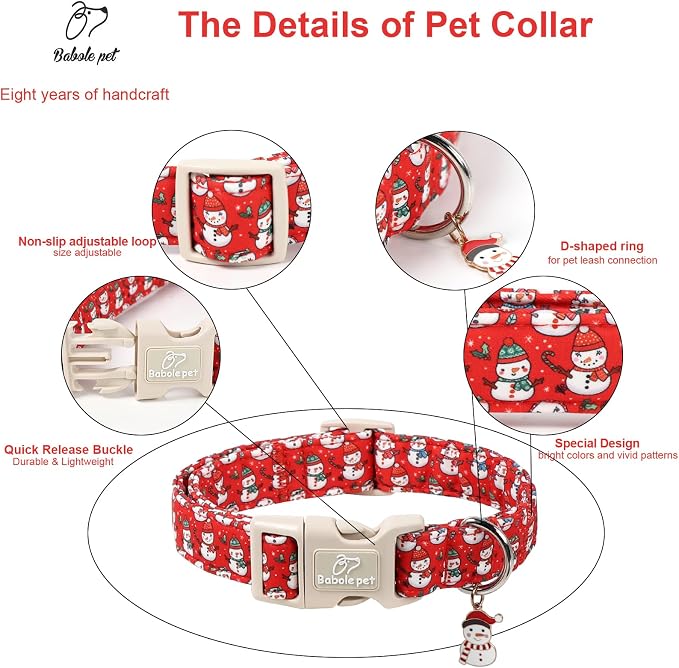 Christmas Dog Collar - Image 3