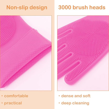 Pet Grooming Gloves, Dog Bathing Gloves - Image 3