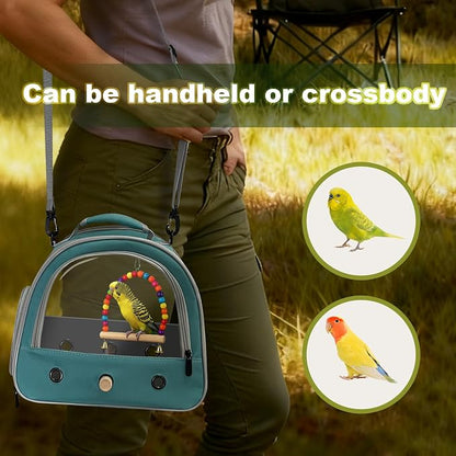 Portable Parrot Travel Cage Carrier - Image 7