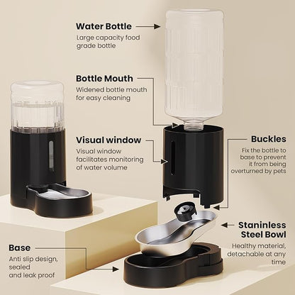 CZPET Elevated Dog Water Bowl Dispenser 8L - Image 9