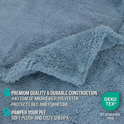 PetAmi Fluffy Waterproof Dog Blanket - Image 4