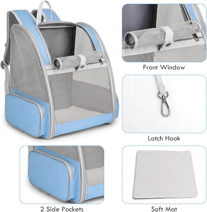 Cat Backpack Carrier, Large Pet Backpack - Image 2