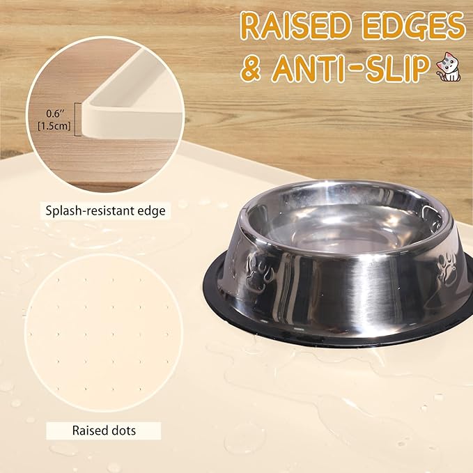 MateeyLife Silicone Cat & Dog Food Mat - Image 4