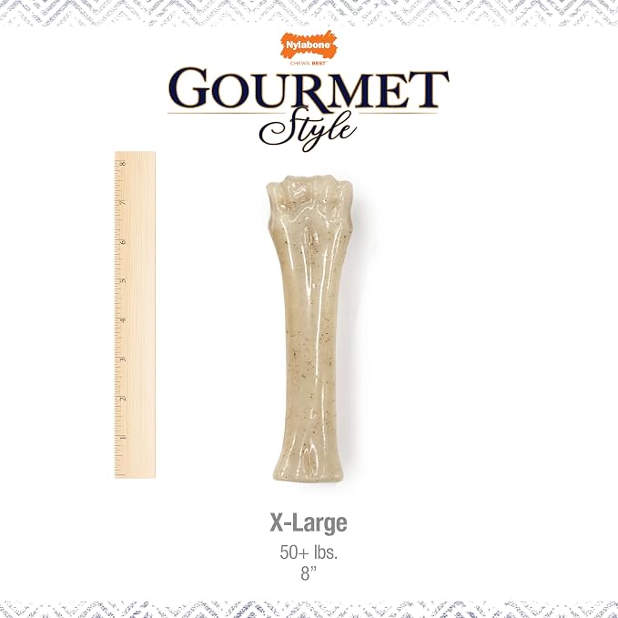Nylabone Gourmet Style Knuckle Bone Strong Chew Toy - Image 5