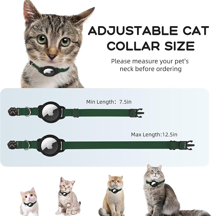 AirTag Cat Collars, Stretchy Collar - Image 6