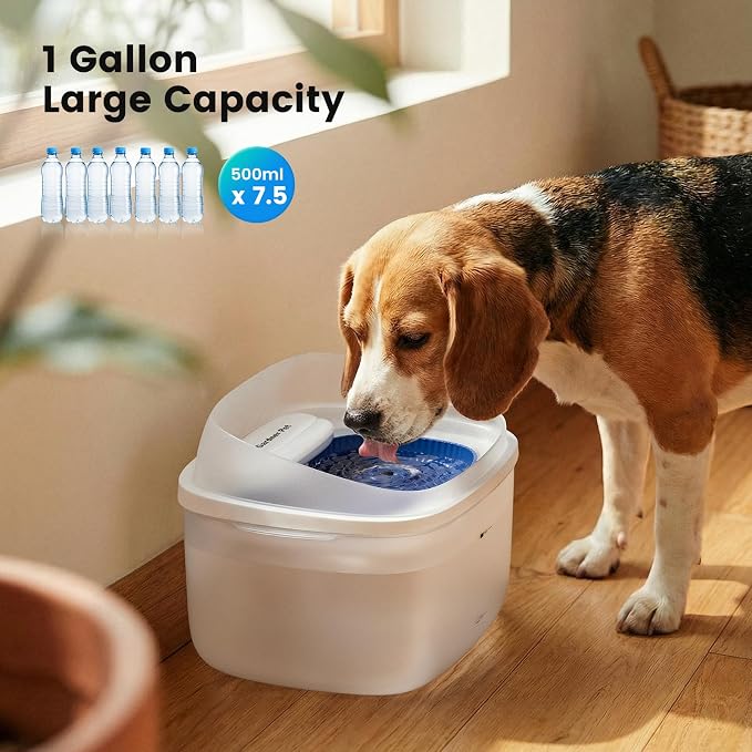 Gardner Pet 1 Gallon Pet Water Fountain, Vortex Dog Water Dispenser, Ultra - Image 2