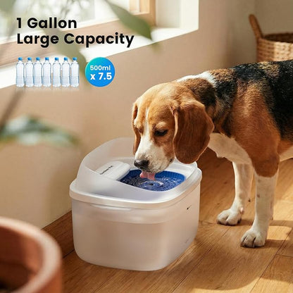 Gardner Pet 1 Gallon Pet Water Fountain, Vortex Dog Water Dispenser, Ultra - Image 2
