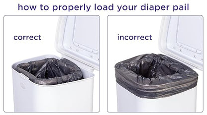Ubbi Stainless Steel Venti Diaper Pail, Odor Locking, No Special Bag Required - Image 3